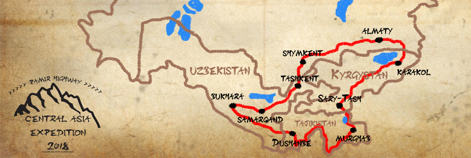 Central Asia Expedition 2018: Vyrážíme! 3